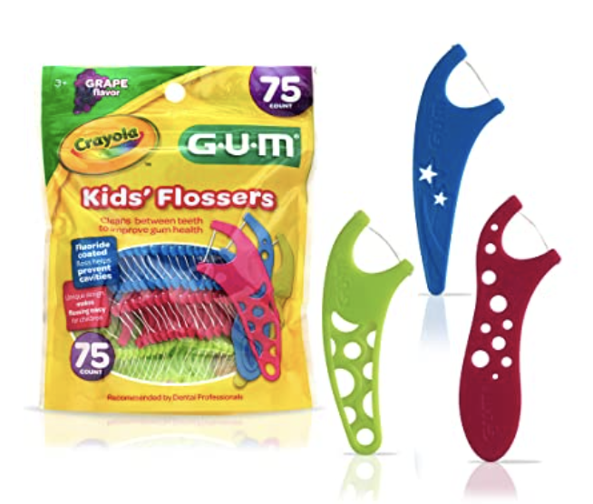 Just for kids - making oral care fun 10 Picture of kids flossers