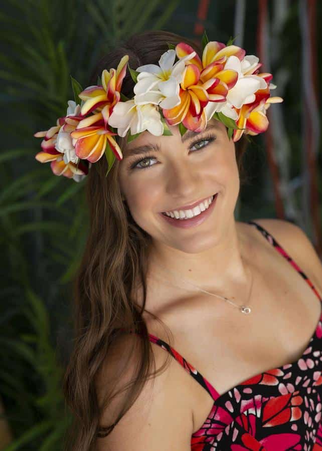 Jones-family-orthodontics-hawaiian-girl-straight-teeth-beautiful Photo of girl smiling outside