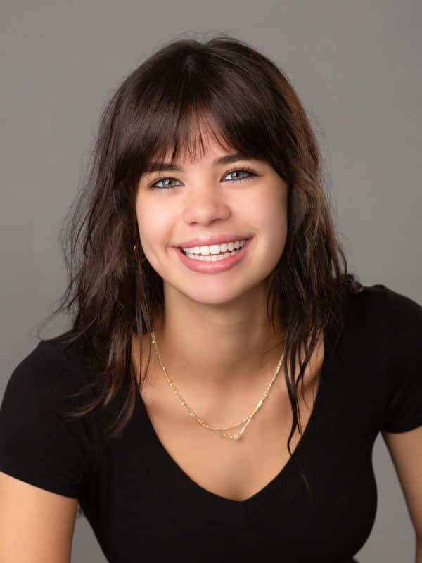 Addy b after Addy b's smile after smile transformation with jones family orthodontics