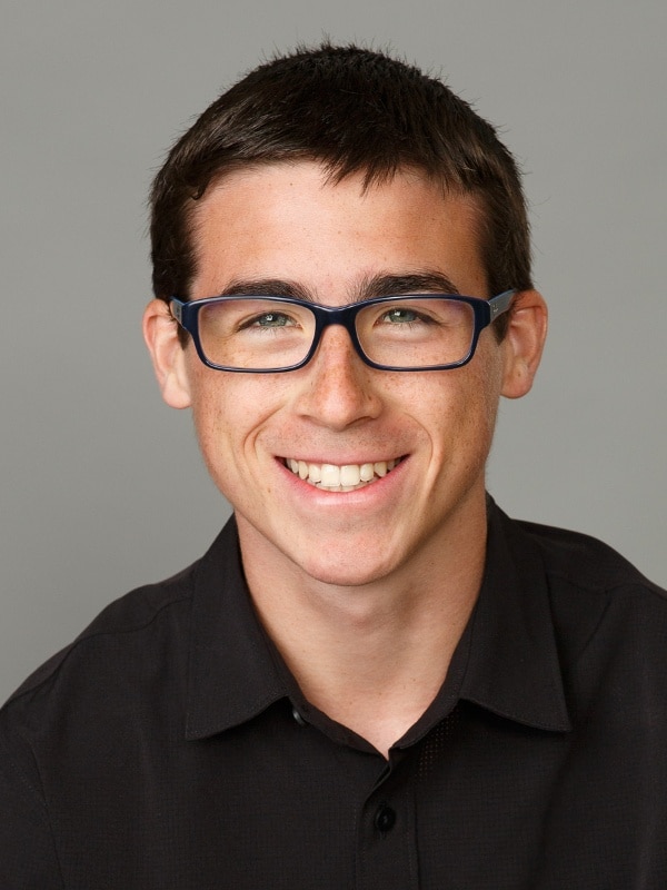 Jones-family-ortho-patient-portrait-2 Male patient smiling