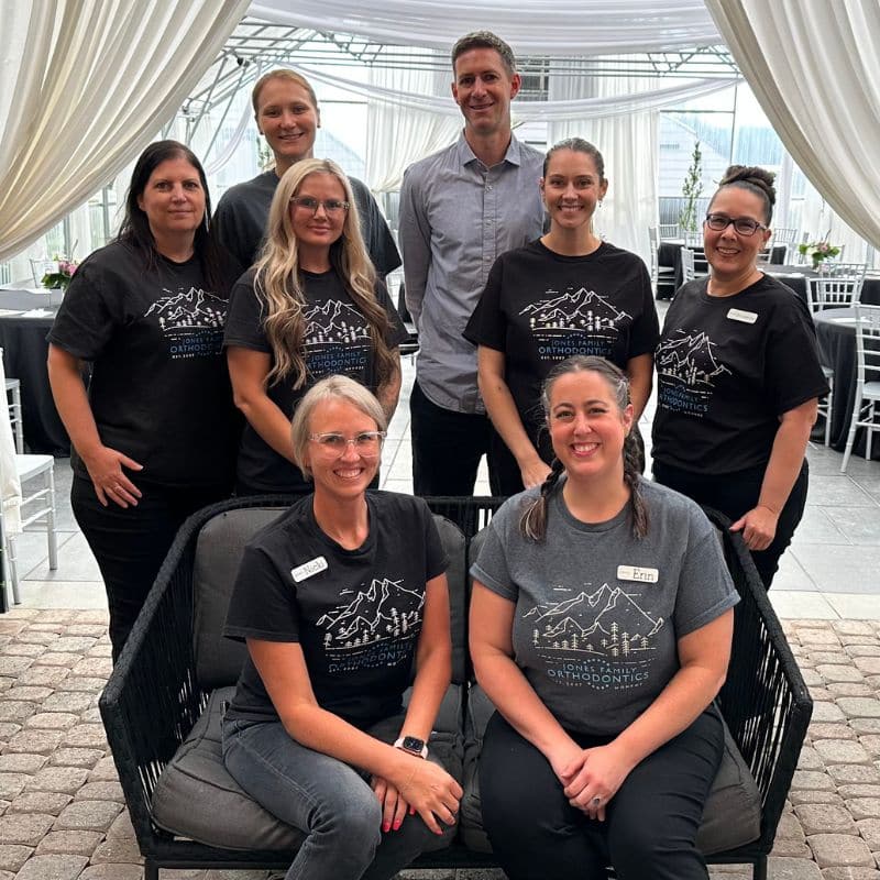 Jones family ortho meet the team page