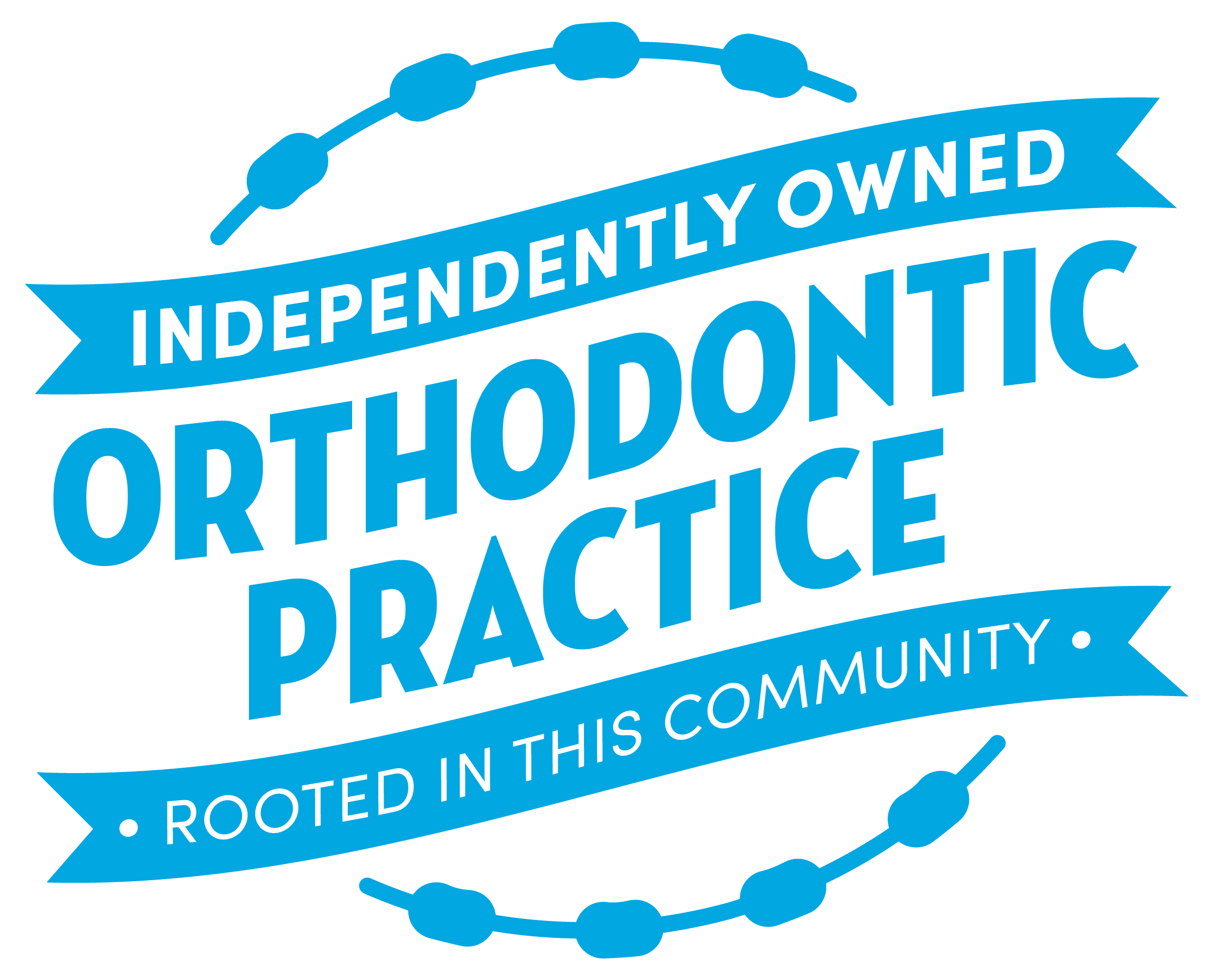Jones-independently owned badge-0426_blue Independently owned orthodontic practice badge for jones family orthodontics in monroe, wa.
